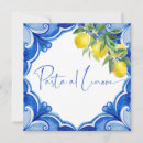 Recherche de positano bridal shower invitations Méditerranéen