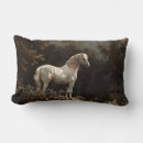 Recherche de peinture de cheval coussins Vintage