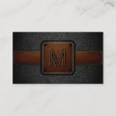 Recherche de arrière plan en cuir cartes visite Moderne