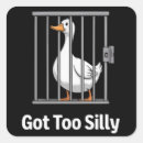Zoek naar vogel cartoon stickers Gans