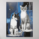 Zoek naar diep blauw posters Geometrisch