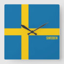 Recherche de drapeau de la suède horloges Sucré