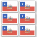 Recherche de drapeau chilien autocollants Amérique du sud