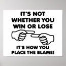 Recherche de responsabilité posters Blâmer