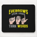 Recherche de sourcils tapis souris Mots