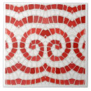Recherche de mosaïque carreaux Rouge