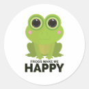 Recherche de crapaud drôle autocollants Faune