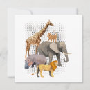 Recherche de animaux africains invitations Animal