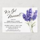 Recherche de fleurs de lavande invitations Boho