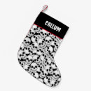 Recherche de gothique chaussette de noël Noir et blanc