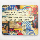 Recherche de superhero tapis souris Bleu