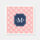 Recherche de corail bleu serviettes Motif