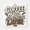 Zoek naar koffie magneten Typografie