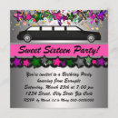 Zoek naar limousine uitnodigingen Roze