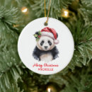 Zoek naar grappige panda ornamenten Vakantie