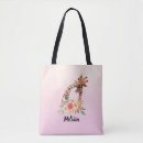 Recherche de giraffe tote bags Aquarelle