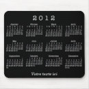 Recherche de jours la semaine tapis souris 2012