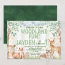 Recherche de woodland anniversaire invitations Parti