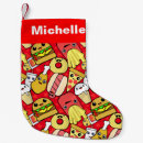 Recherche de nourriture chaussette de noël Pizza