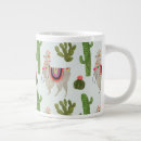 Recherche de motif de cactus tasses Llama