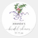 Recherche de houx de noël autocollants Élégant