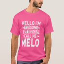 Recherche de melo tshirts Nom