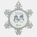 Recherche de pingouin mignon ornements Hiver