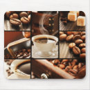 Recherche de café noir tapis souris Brun