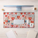 Recherche de grand coeur tapis souris Valentine