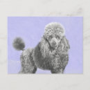 Recherche de miniatures cartes postales Caniche miniature