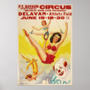 Recherche de barnum posters Cirque vintage