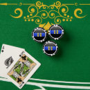 Recherche de police jetons poker Ligne bleue mince