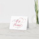 Recherche de christams vœux cartes Élégant