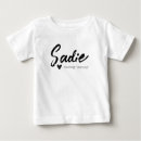 Recherche de moderne bébé tshirts Baby girl