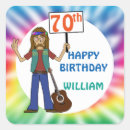 Recherche de hippy autocollants Anniversaire