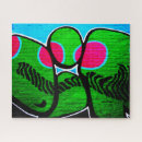 Recherche de graffiti puzzles Bleu