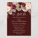 Recherche de papeterie de de marsala mariage invitations Rustique