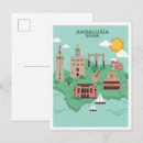Recherche de andalousie espagne cartes postales Illustration
