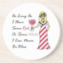 Zoek naar witte wijn onderzetters Rood