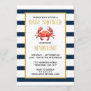 Recherche de crab baby shower invitations Pour tous