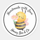 Zoek naar mooie liefde stickers Handgemaakt met liefde