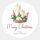 Zoek naar rode kaarsen stickers Vrome kerst