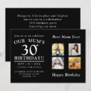 Recherche de dîner famille invitations Collage photo