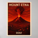 Recherche de sicile posters Étna