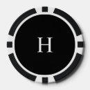 Recherche de initiale jetons poker Classique