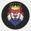 Recherche de fierté croate autocollants Drapeau de la croatie
