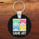 Zoek naar gamepad sleutelhangers Geek