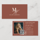 Recherche de terre cuite cartes visite Typographie