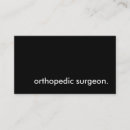 Recherche de orthopédique chirurgien cartes visite Doctor