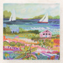 Recherche de paysage marin dessous de verres Océan